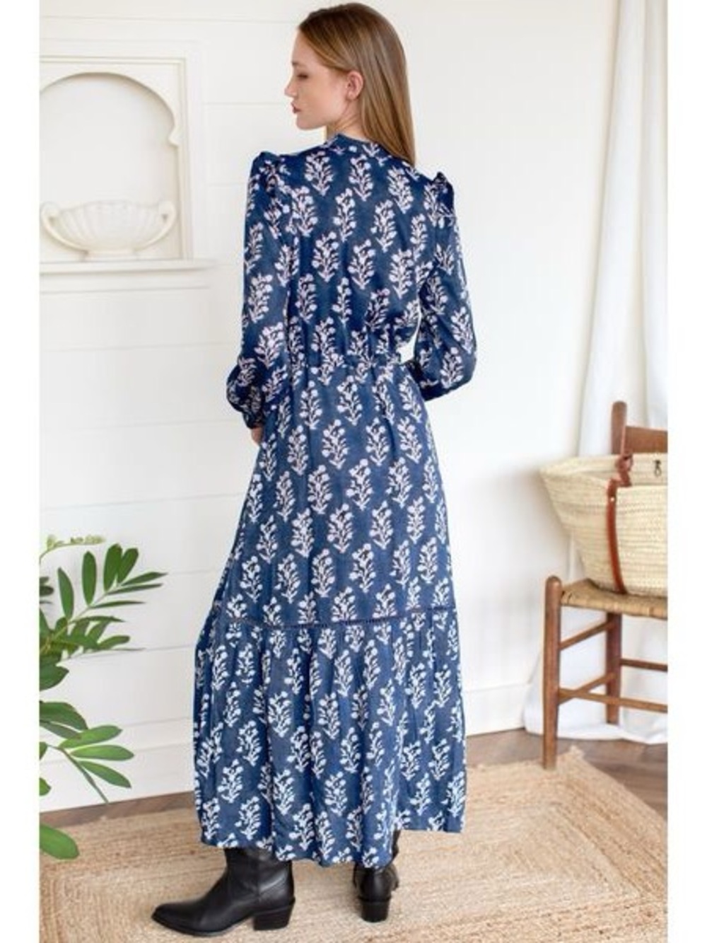 Emerson Fry Frances Dress - pressed flowers - Picture 2 of 7